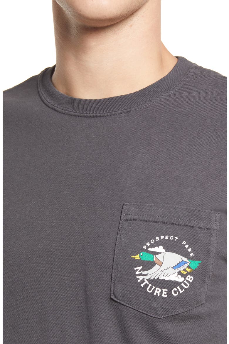 Prospect Park Alliance Nature Club Pocket Tee, Alternate, color, BLACK