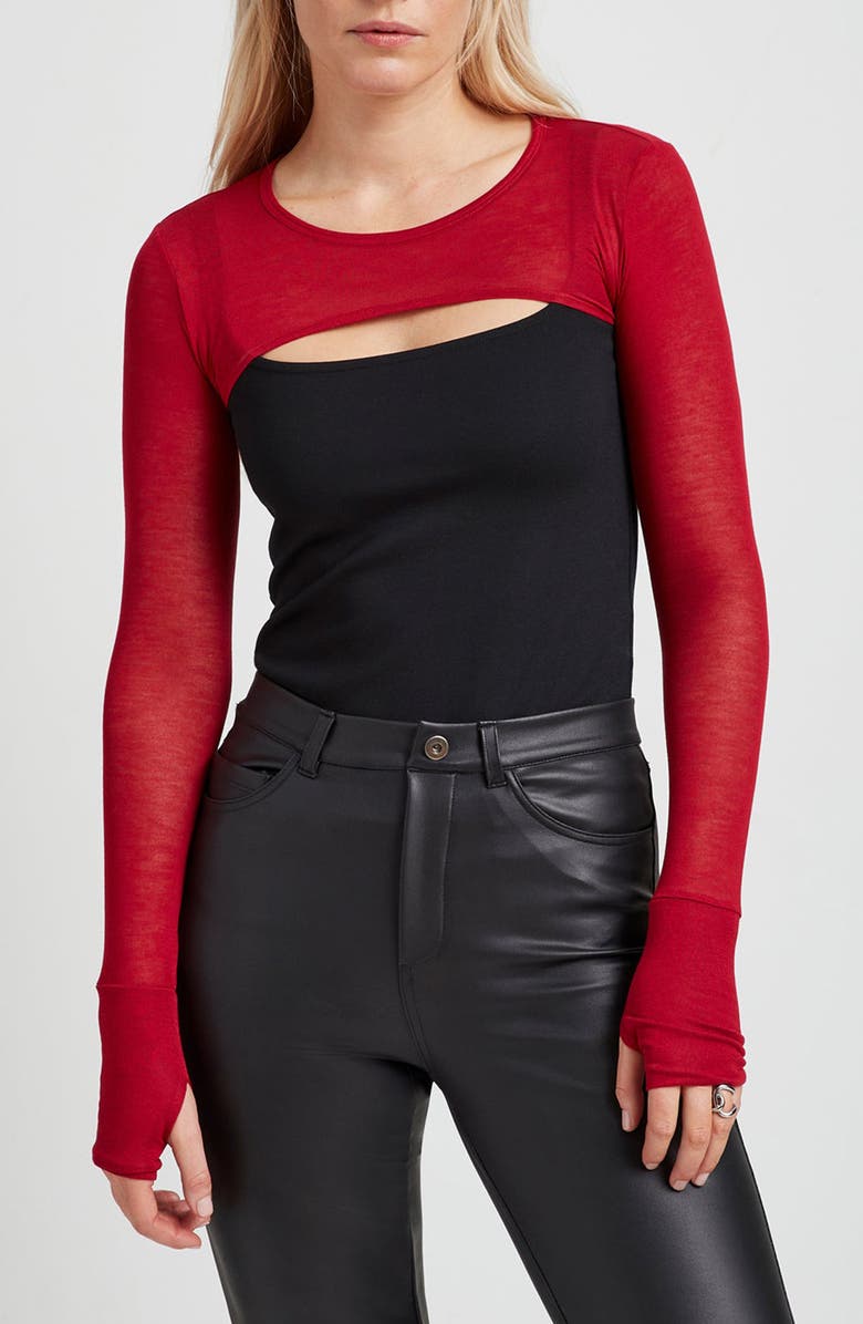 Marcella Selma Bolero, Main, color, Red