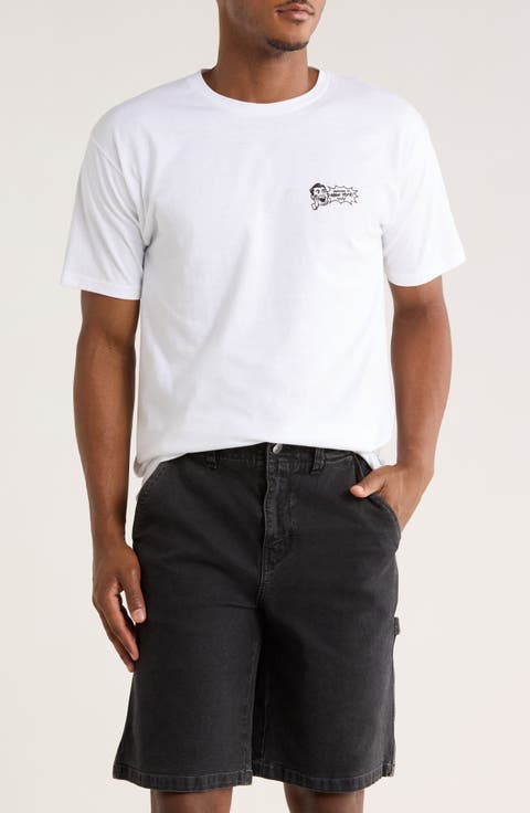 Cabbie Cotton Graphic T-Shirt