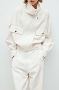 MANGO Marie High Neck Jacket
