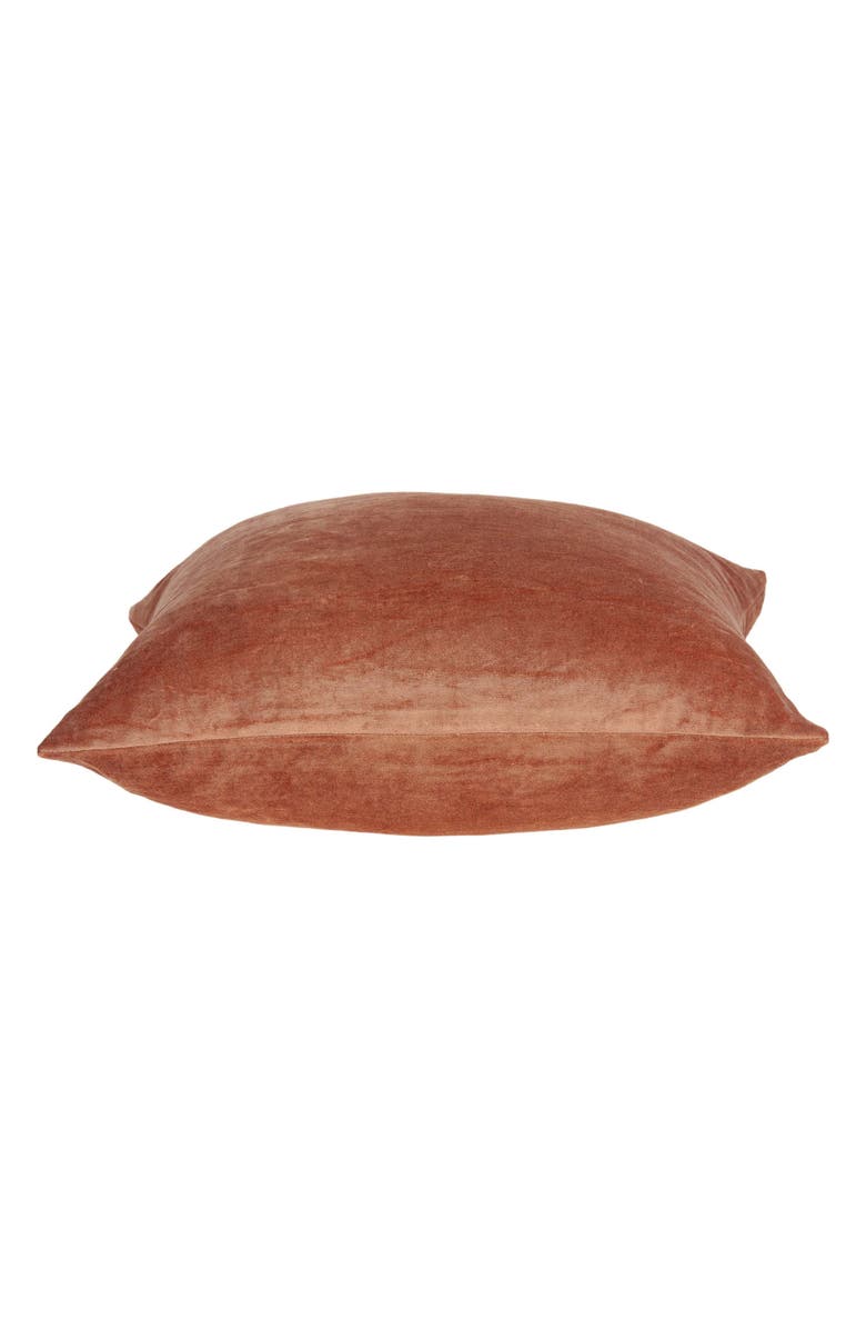 PARKLAND COLLECTION Sunstone Solid Throw Pillow, Alternate, color, Orange