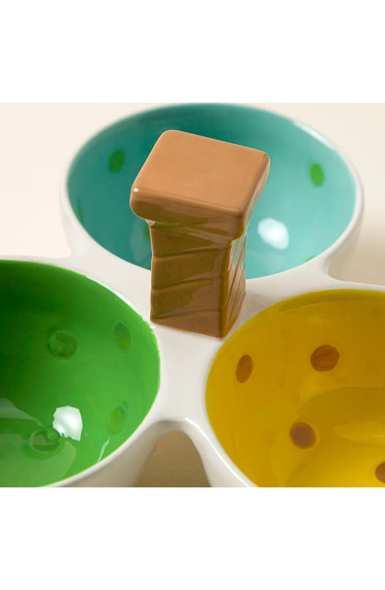 Uncommon Goods Pickleball Snack Bowl Server, Alternate, color, Multi-Color