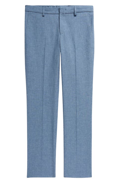 Kids' Linen Blend Dress Pants (Big Boy)