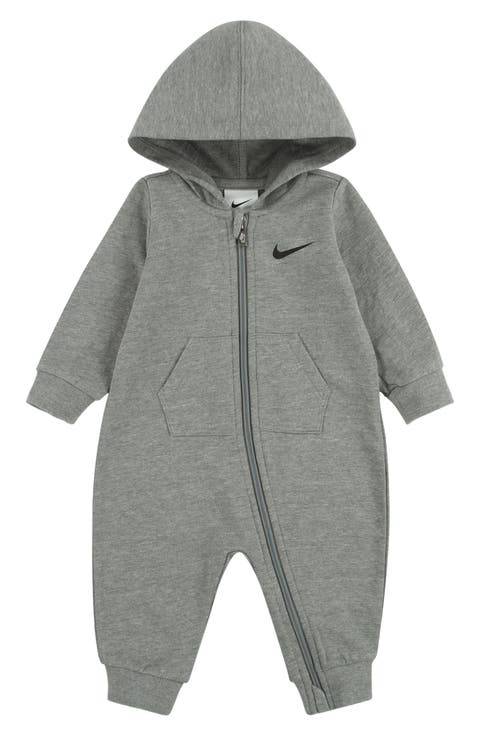 Hooded French Terry Romper (Baby)