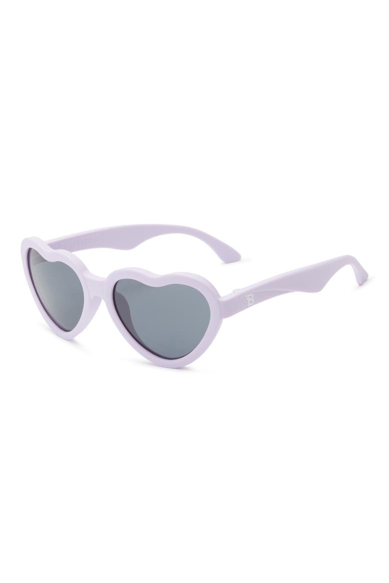 Kids' Heart Shaped Sunglasses, Main, color, IRIS