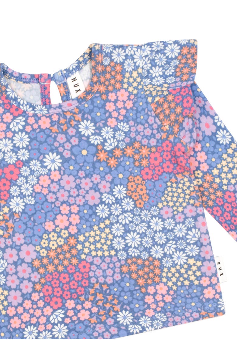 Huxbaby Floral Bloom Frill Top, Alternate, color, Multi