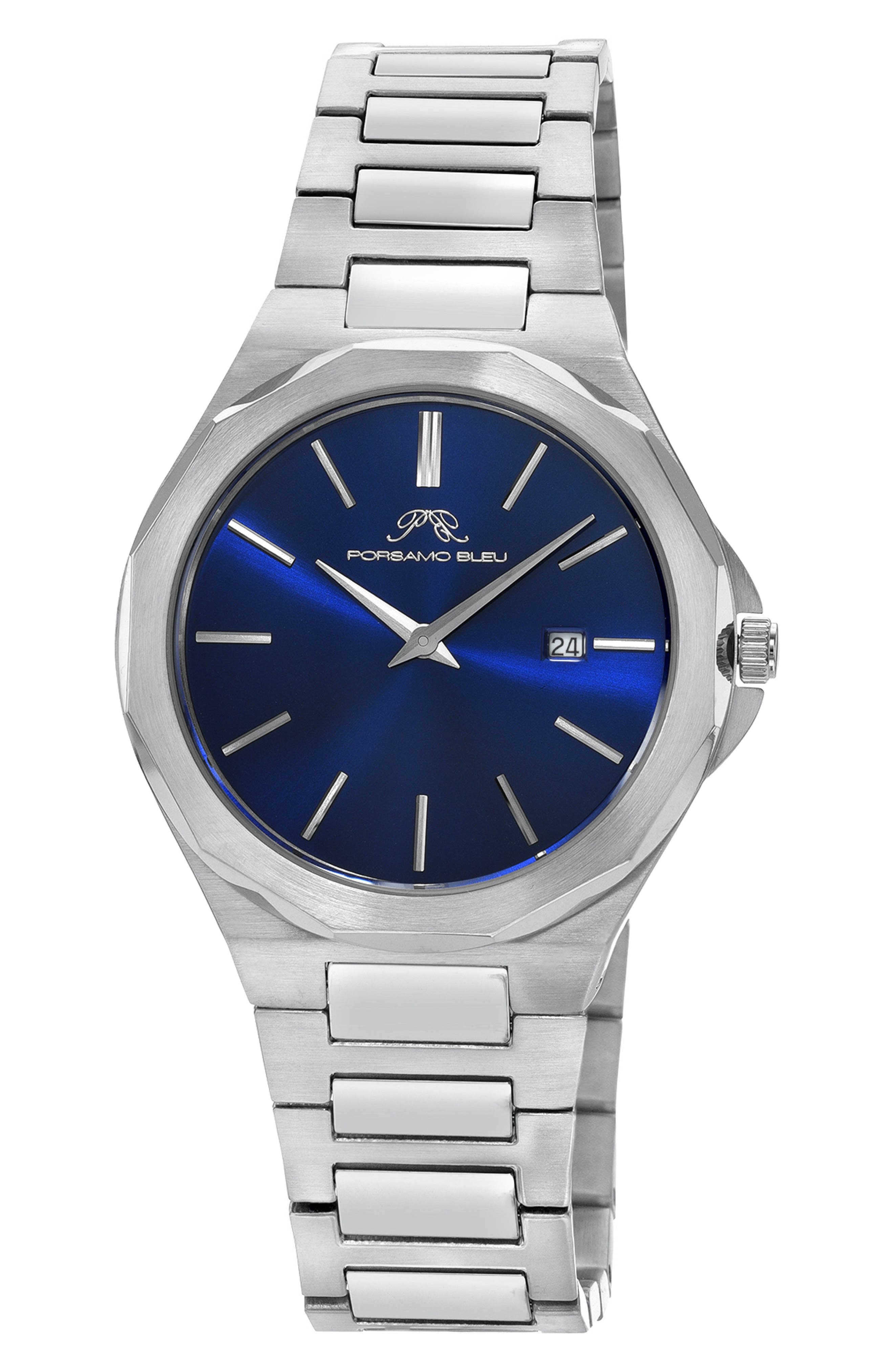 PORSAMO BLEU Alexander Bracelet Strap Watch, 41mm