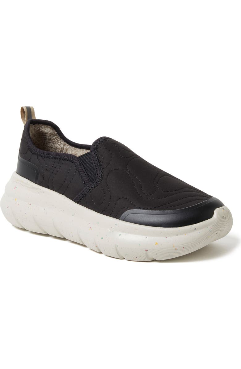 DEARFOAMS Crimson ReGrind Energy Return<sup>®</sup> Slip-On Sneaker, Main, color, Black