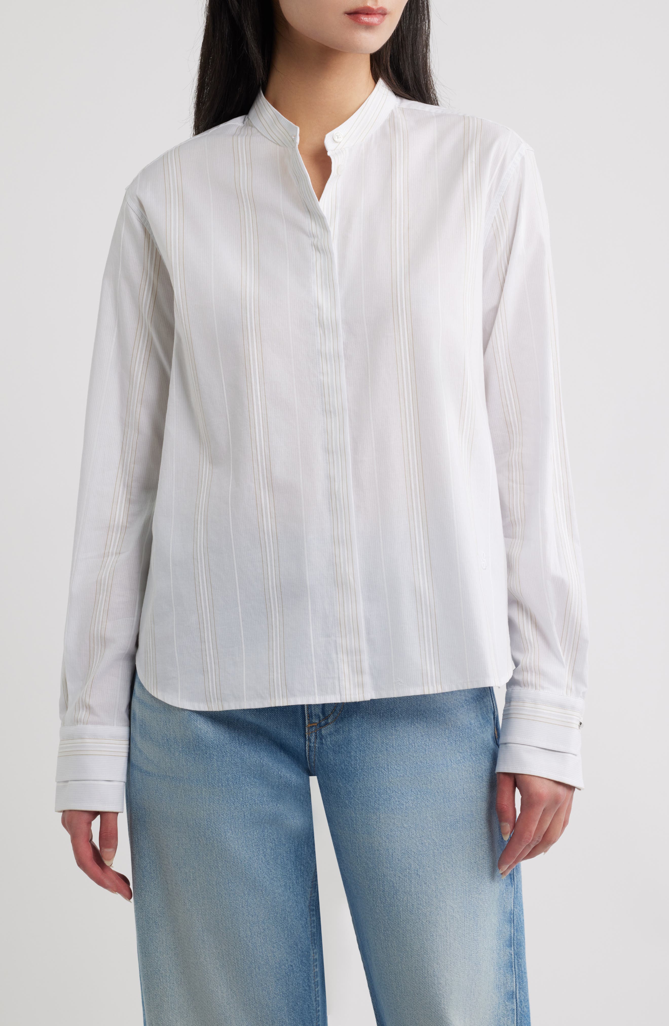 Bertyna Monday Cotton Button-Up Shirt