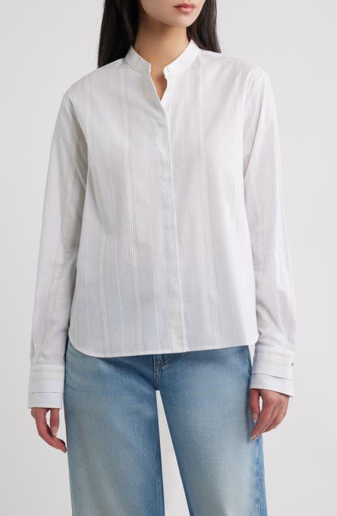 Bertyna Monday Cotton Button-Up Shirt