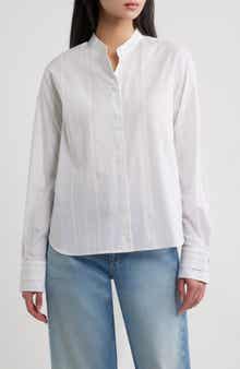Bertyna Monday Cotton Button-Up Shirt