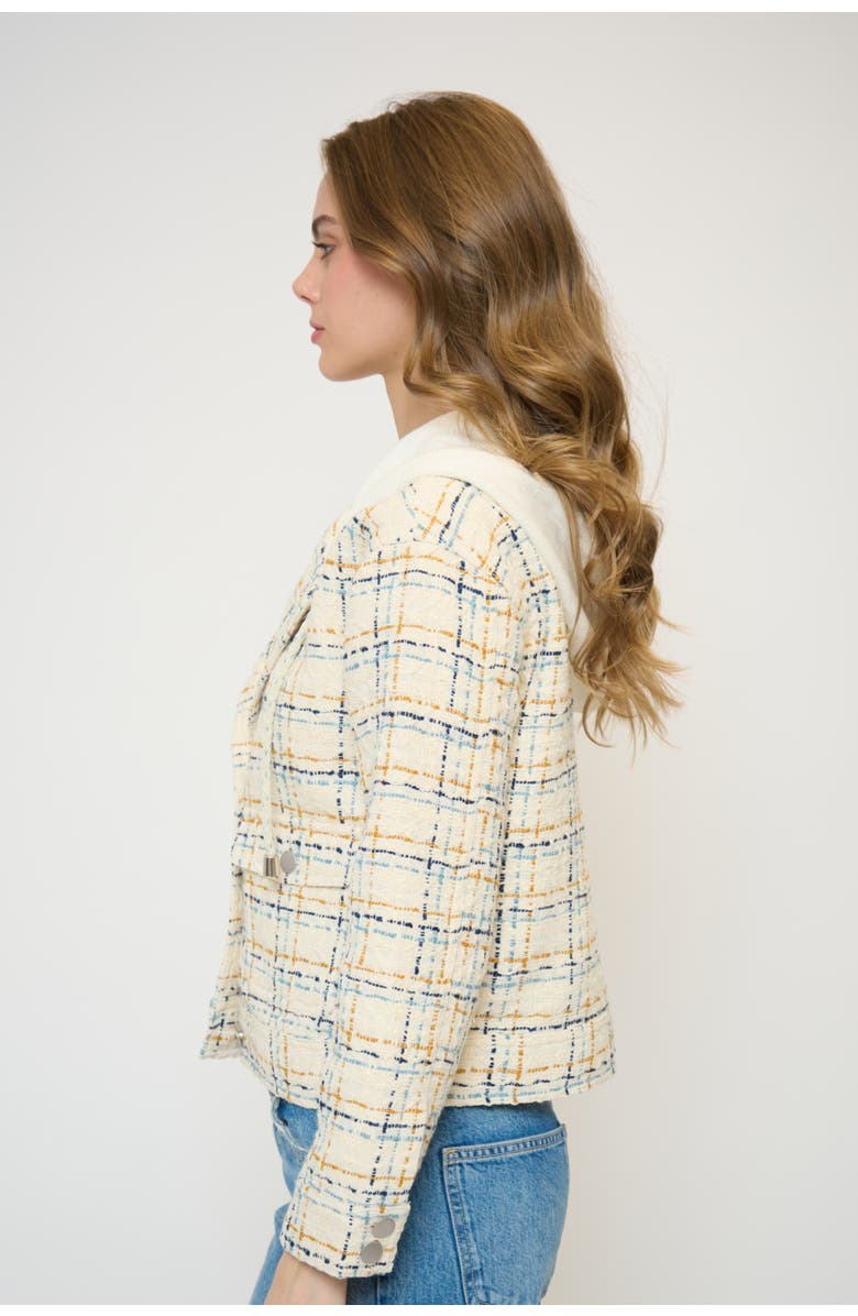 Central Park West Franki Hooded Jacket, Alternate, color, Camel