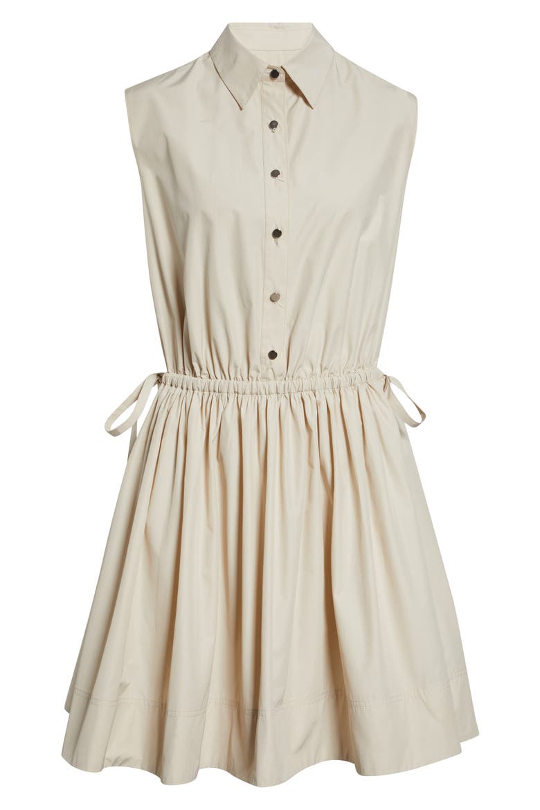 Tristan Sleeveless Shirtdress, Alternate, color, OYSTER GRAY