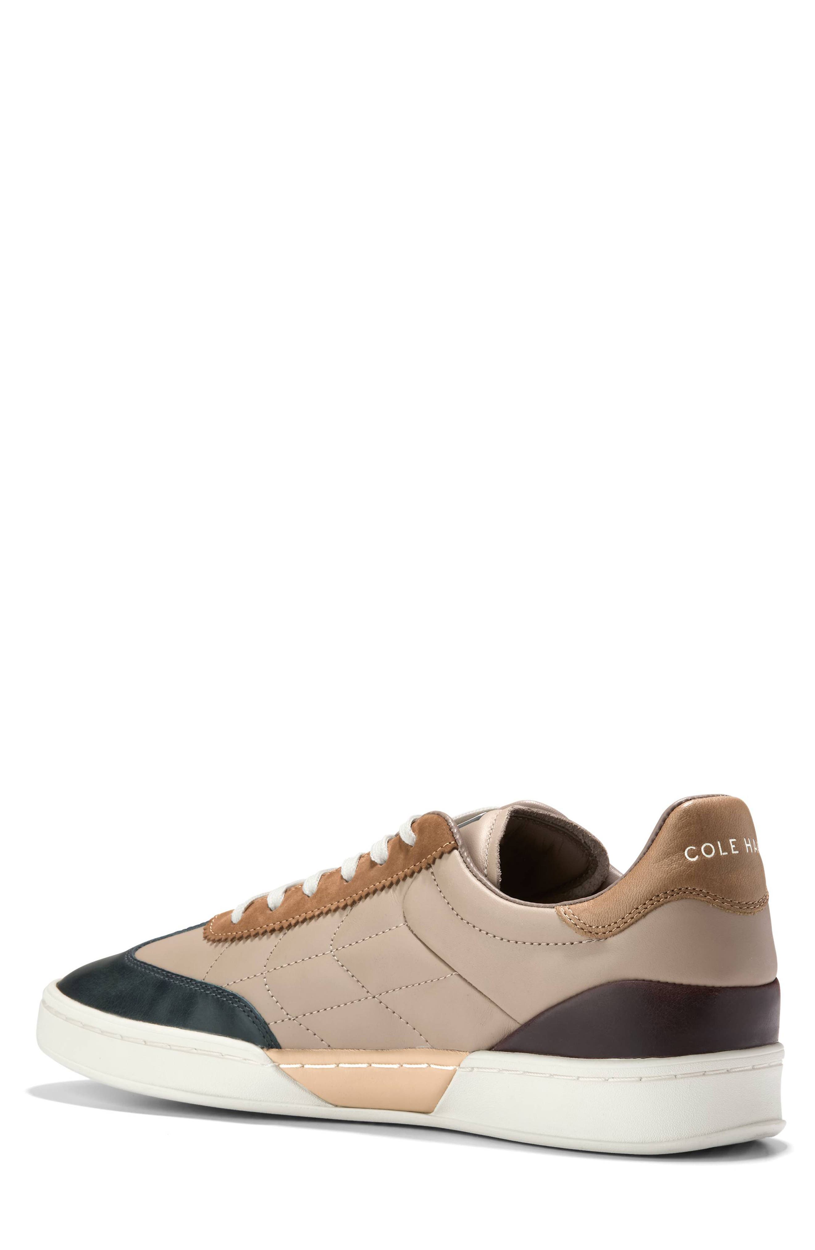 GrandPro Breakaway Leather Sneaker, Alternate, color, DARK LATTE MULTI