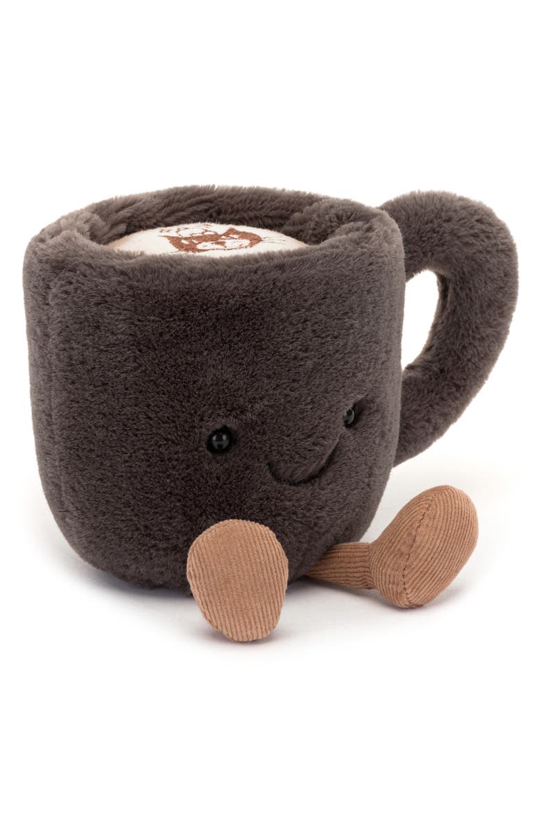 Jellycat Amusable Coffee Cup Plush Toy, Main, color, 