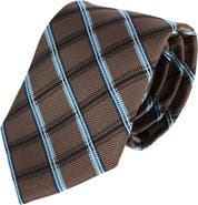 Trafalgar Norbert Square Patterned Business Silk Necktie