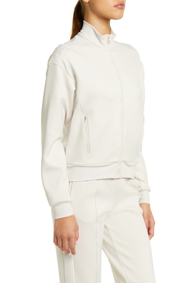 Side Step Track Jacket, Alternate, color, GREY MOONBEAM
