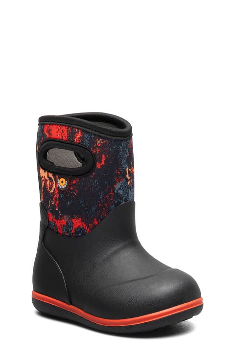 Kids' Classic Solid Waterproof Rain Boot