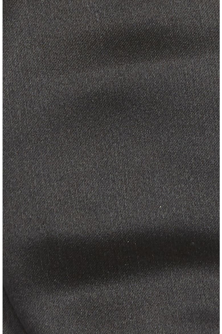 Solid Silk Bow Tie, Alternate, color, BLACK