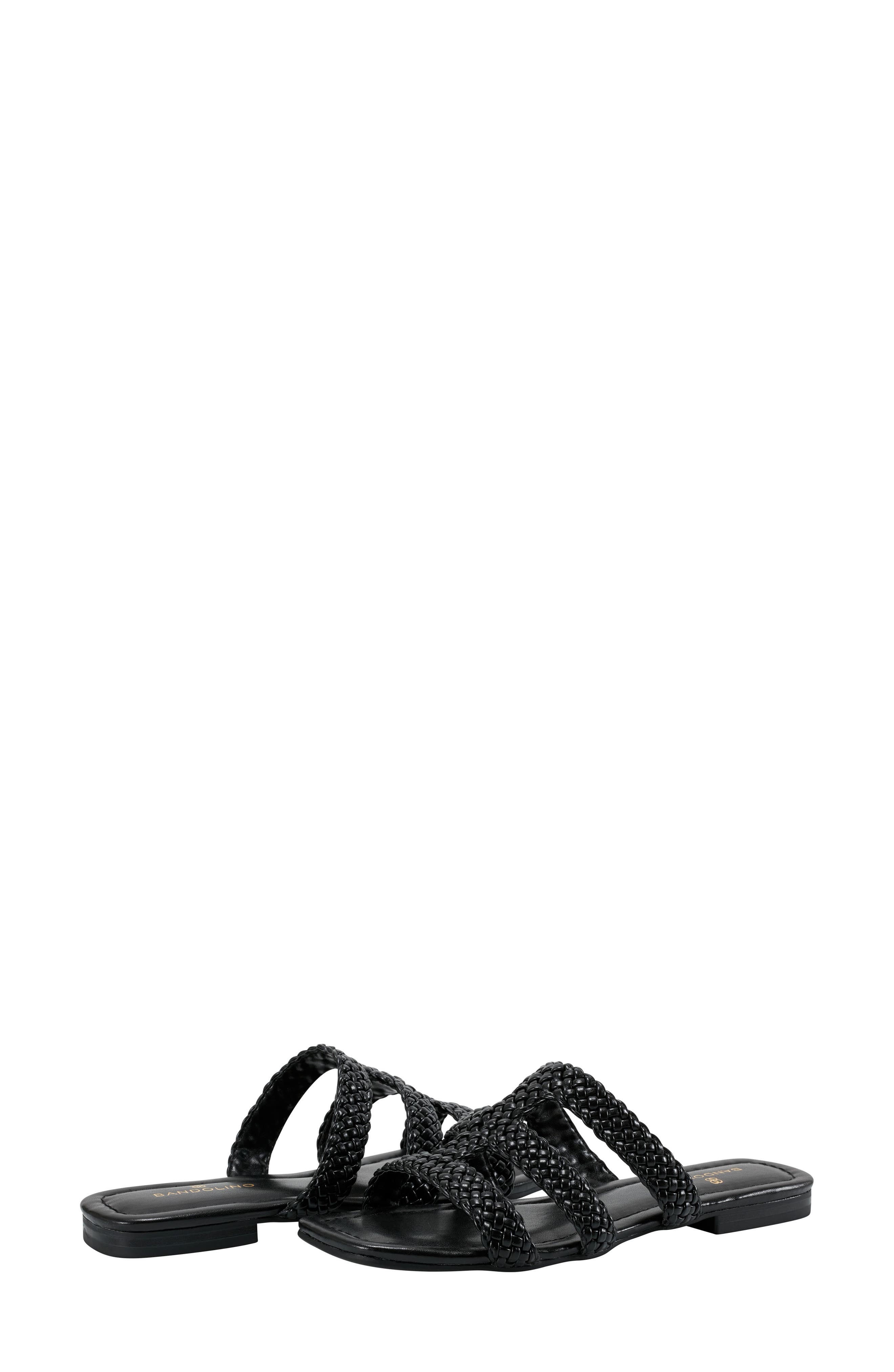 Bandolino Summer Slide Sandal, Alternate, color, Black