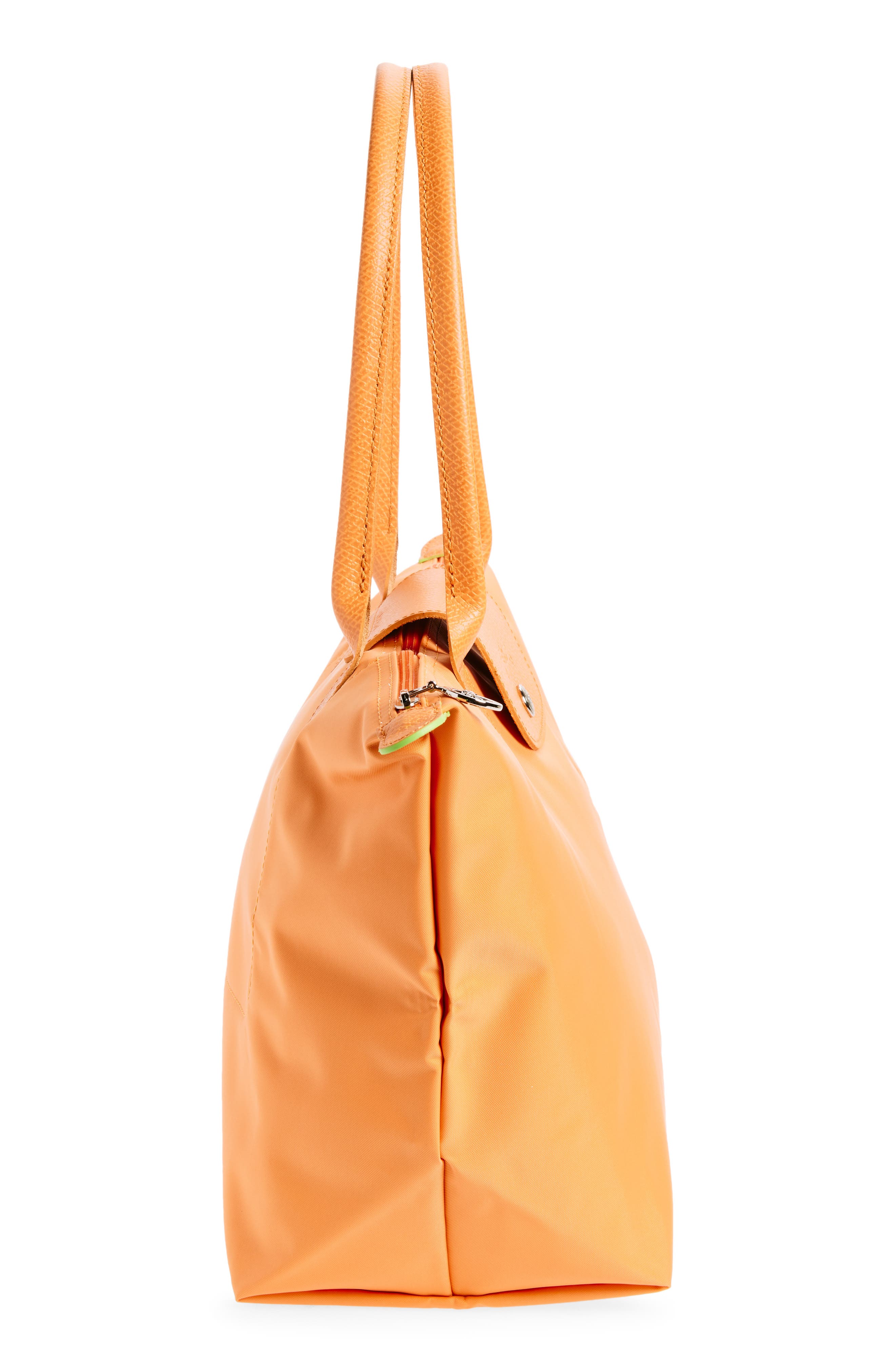 Longchamp Medium Le Pliage Recycled Canvas Shoulder Tote Bag, Alternate, color, Orange