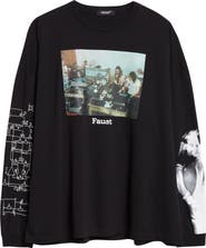 Undercover Faust Logo Sleeve Graphic T-Shirt
