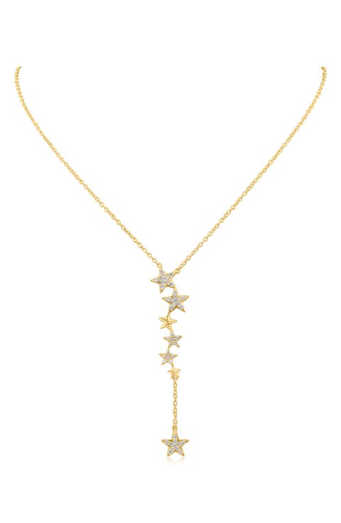 Pavé Star Y-Necklace
