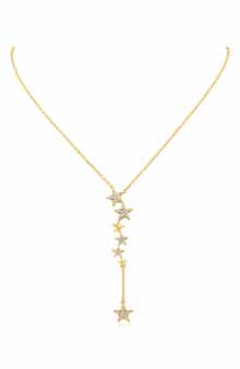 Pavé Star Y-Necklace