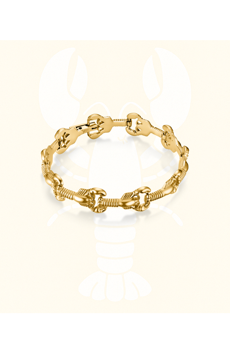 Hey Harper Lobster Bracelet, Main, color, Gold