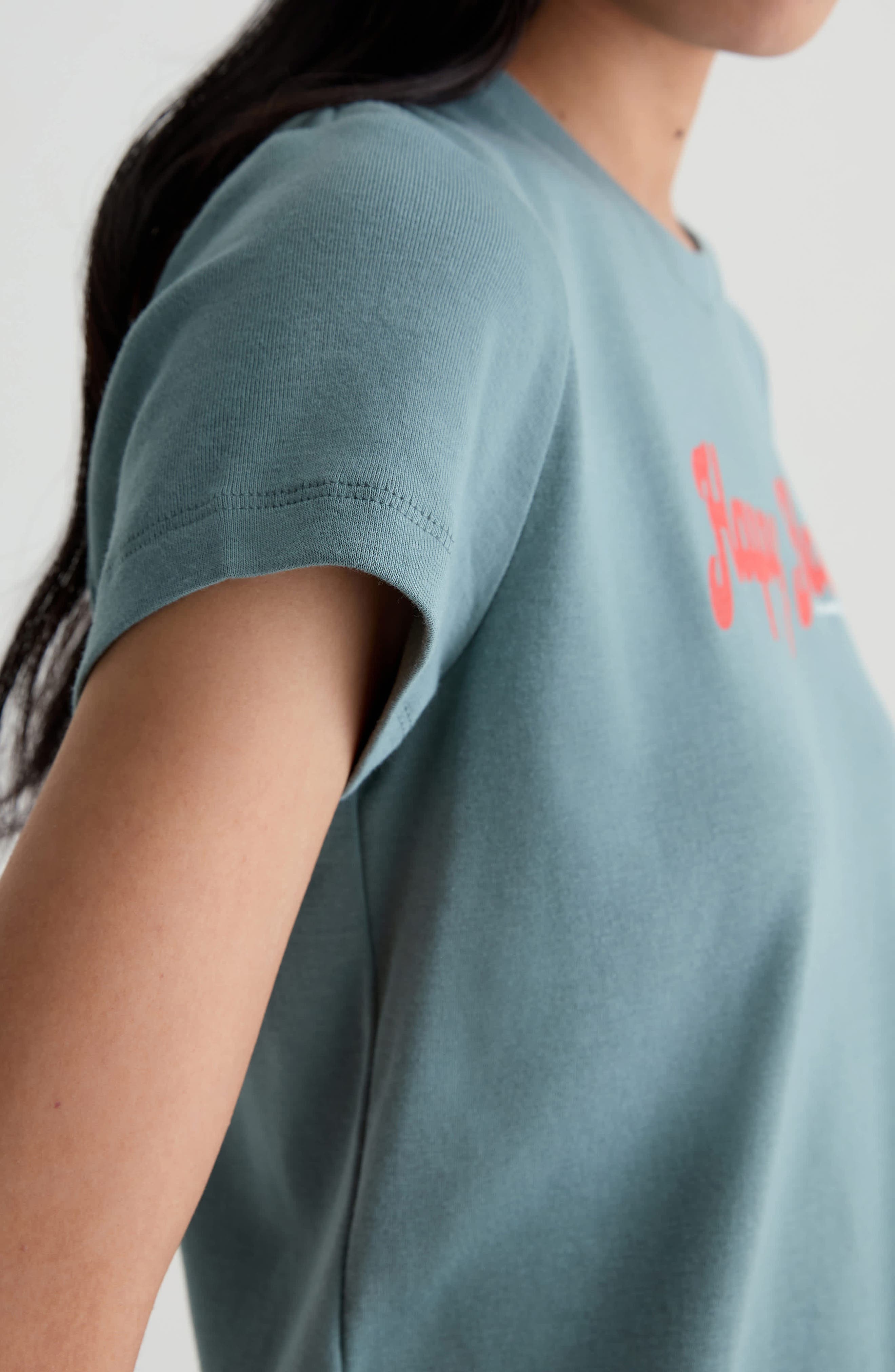 Женские AG Sadie Crop T-Shirt — фото 6
