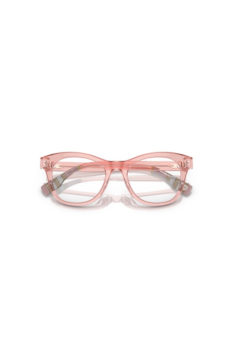 Burberry 44mm Cat Eye optical glasses, Alternate, color, Pink