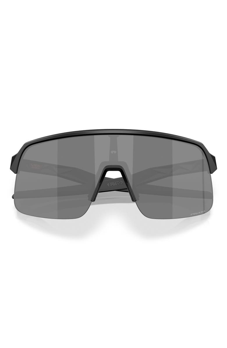 Oakley Prizm<sup>™</sup> Everyday 34mm Rectangular Sunglasses, Alternate, color, Matte Black Prizm Black