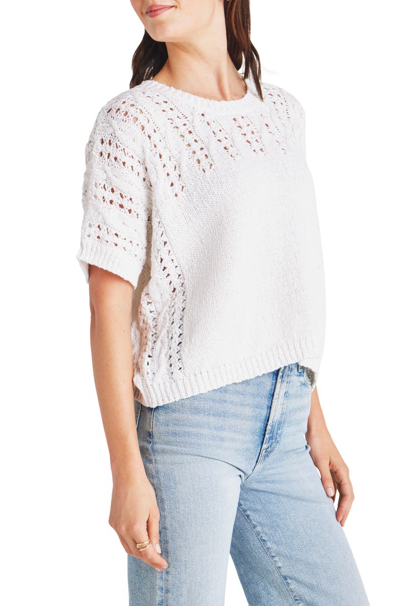 Splendid Mason Short Sleeve Sweater, Alternate, color, 