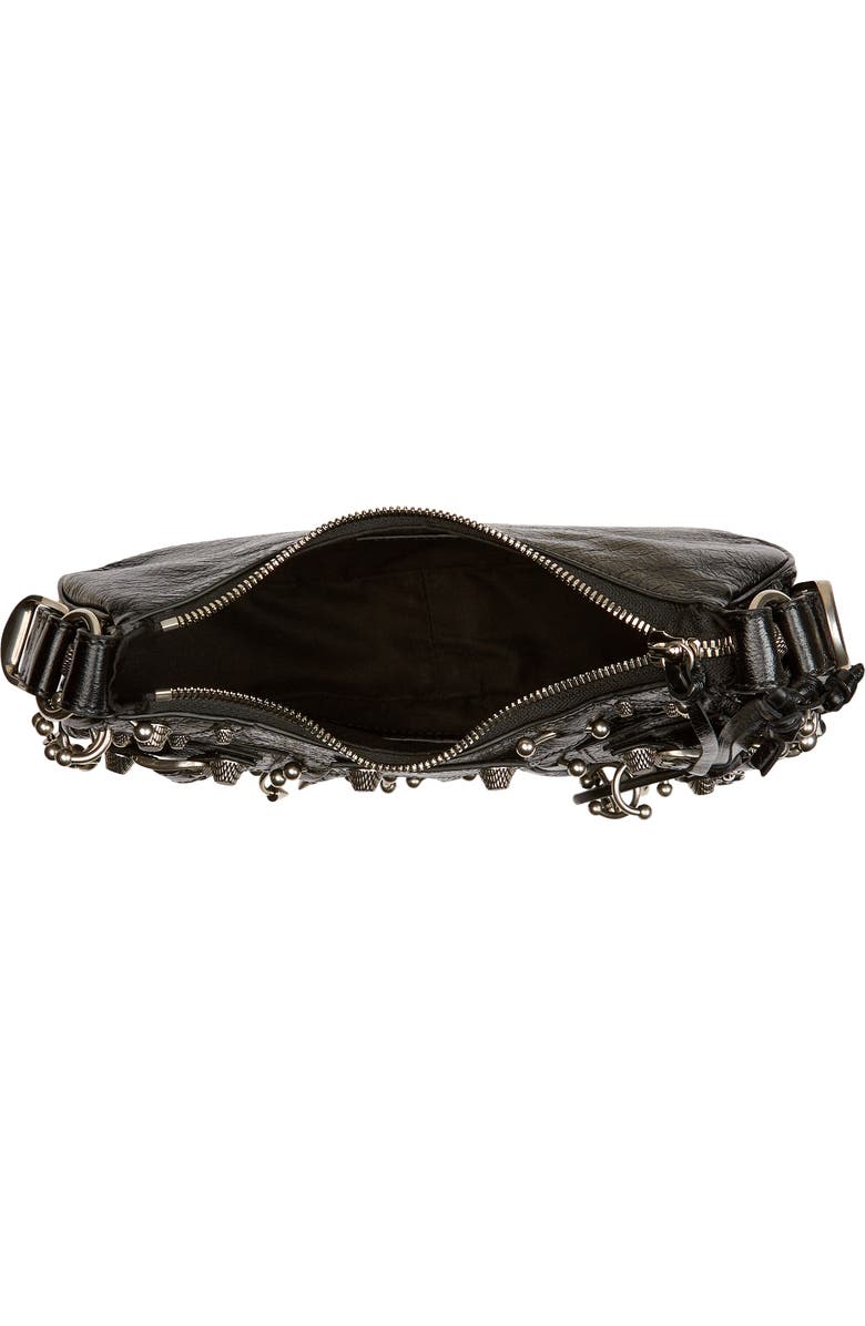 Balenciaga Extra Small Cagole Leather Shoulder Bag, Alternate, color,