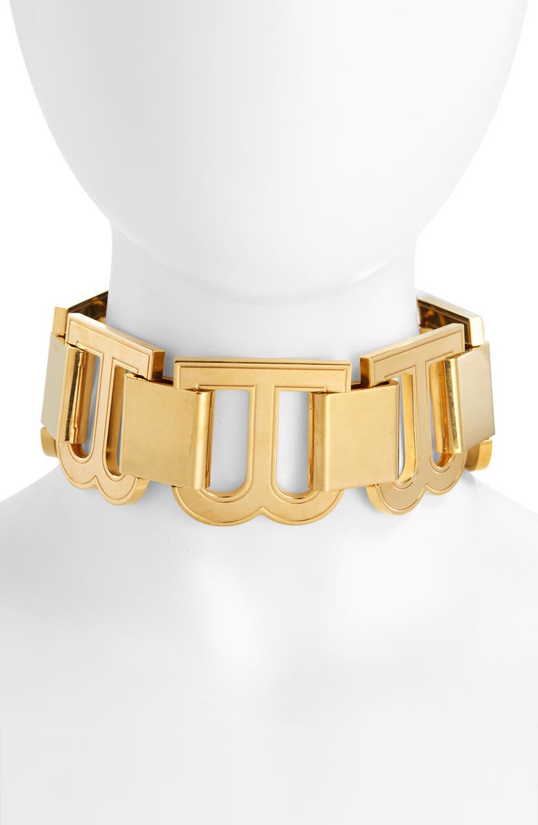Balenciaga Hourglass XL Choker, Main, color, 