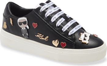 Cate Pin Logo Sneaker