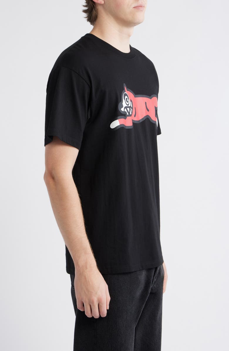 ICECREAM Running Dog Cotton T-Shirt, Alternate, color, Black