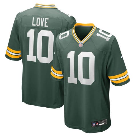 Men's Nike Jordan Love Green Green Bay Packers Player Game Jersey