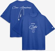 Nike Women's Nike Pete Crow-Armstrong Royal Chicago Cubs Premium Essentials Boxy Name & Number T-Shirt