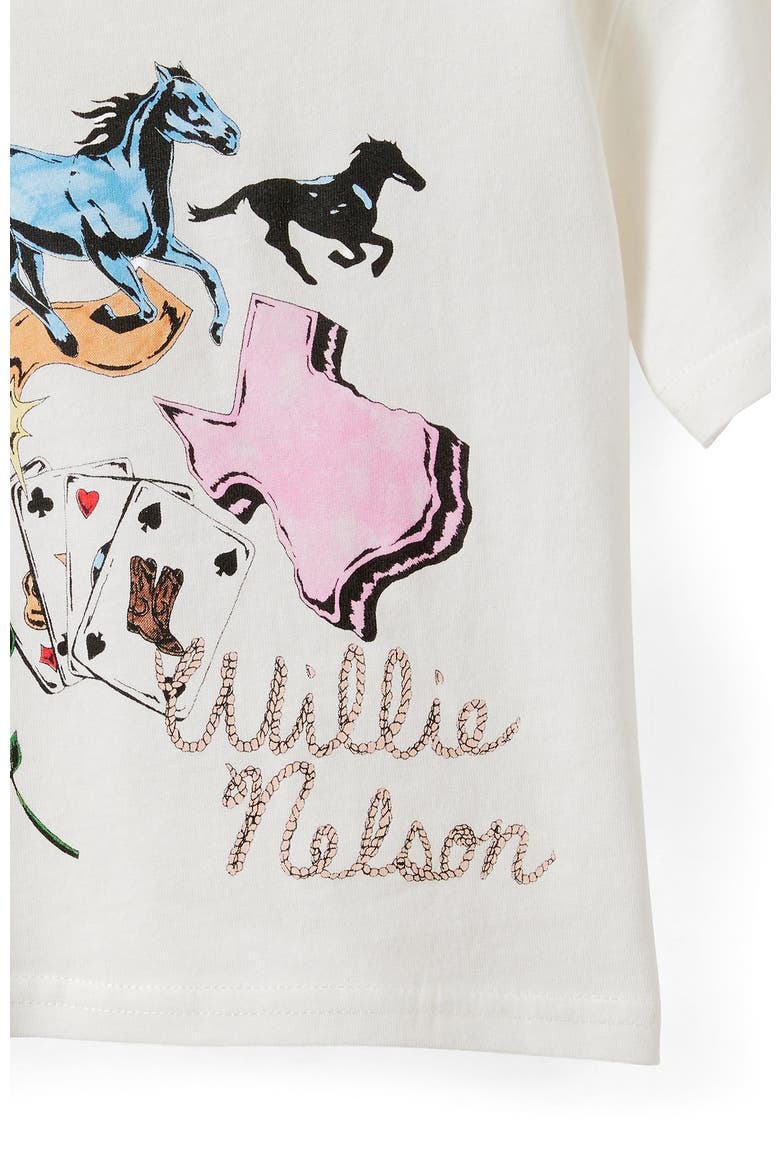 Baby Short Sleeve License Tee, Alternate, color, Vanilla Willie Nelson