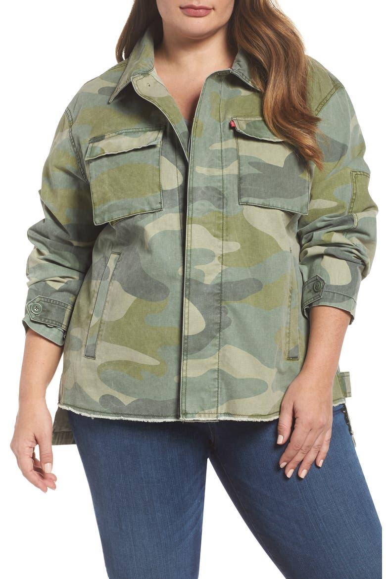 Levi's® High/Low Shirt Jacket video