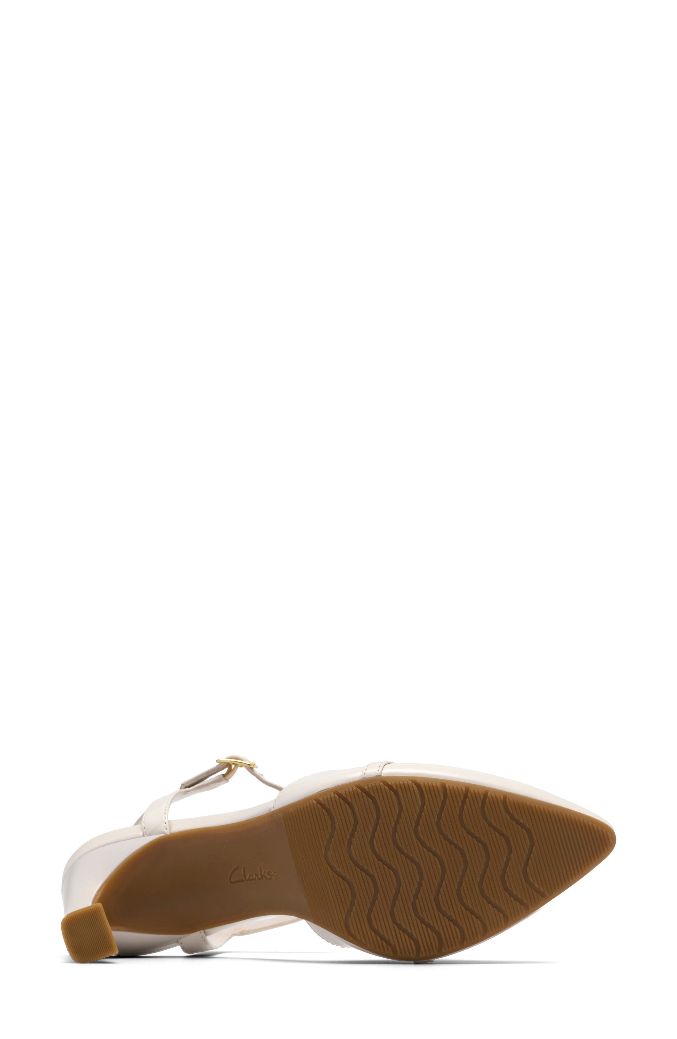 Tammitha Bar Leather Pump, Alternate, color, CREAM LEATHER