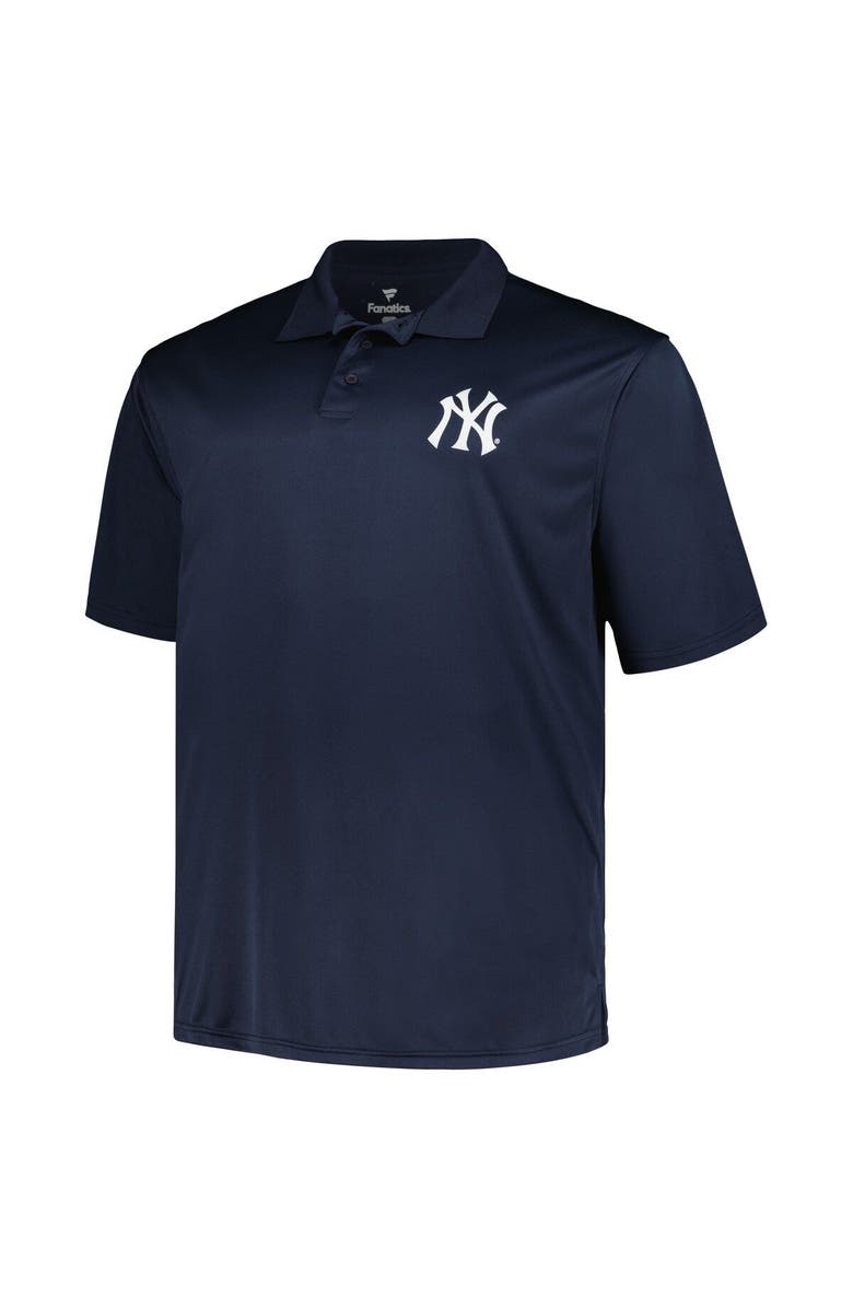 PROFILE Men's Profile Navy/White New York Yankees Big & Tall Two-Pack Solid Polo Set, Alternate, color, 
