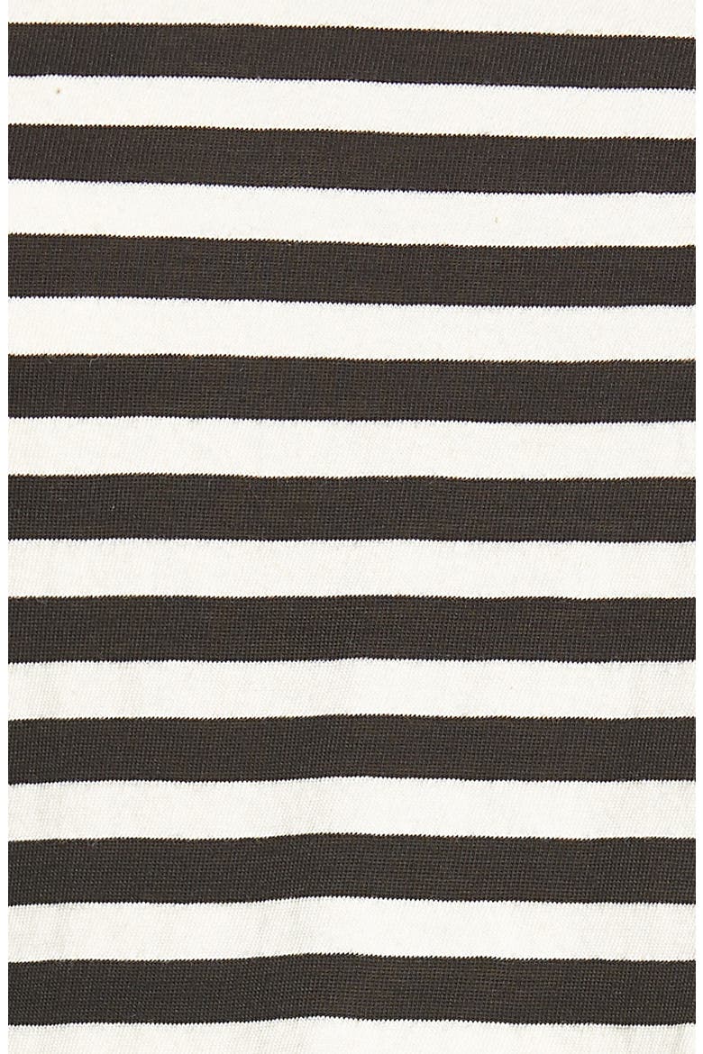 Honey Stripe Cotton Crop Top, Alternate, color, STRIPE