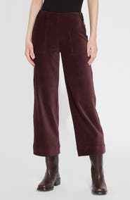 Lysse Kristina Stretch Baby Cord Wide Leg Pants