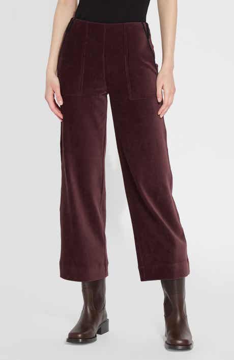 Lysse Kristina Stretch Baby Cord Wide Leg Pants