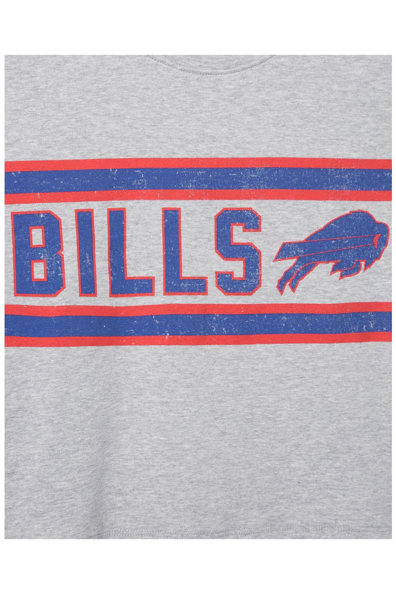 Bills Sideline Graphic Baby Tee, Alternate, color, HEATHER GREY