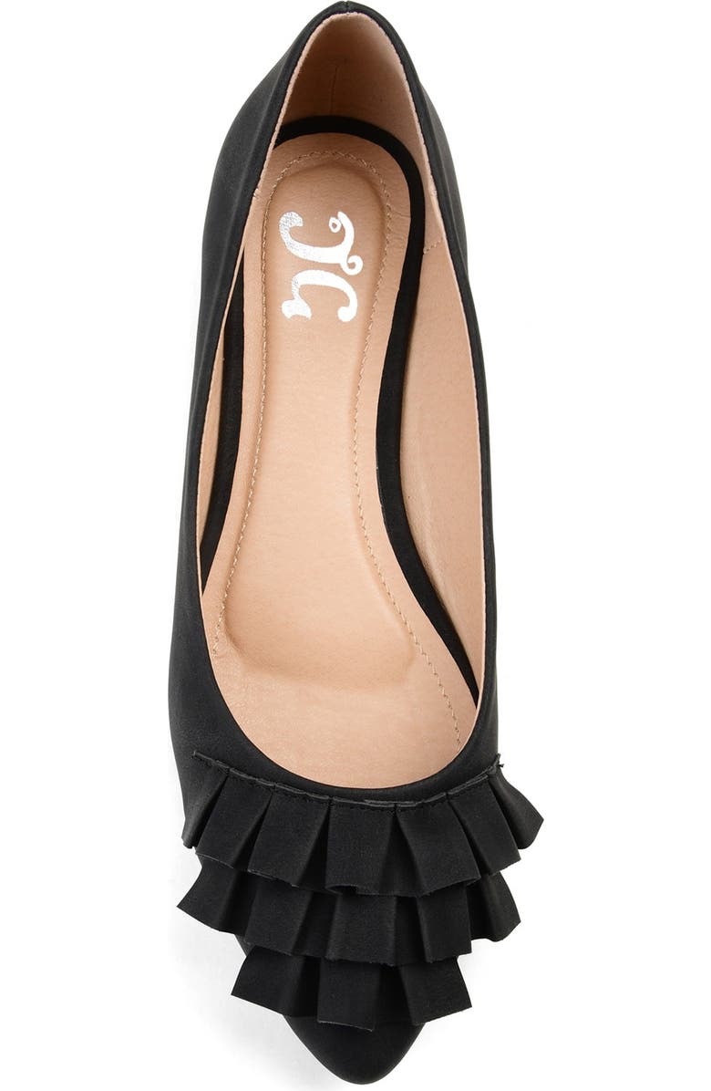 Journee Collection JOURNEE Judy Flat, Alternate, color, Black