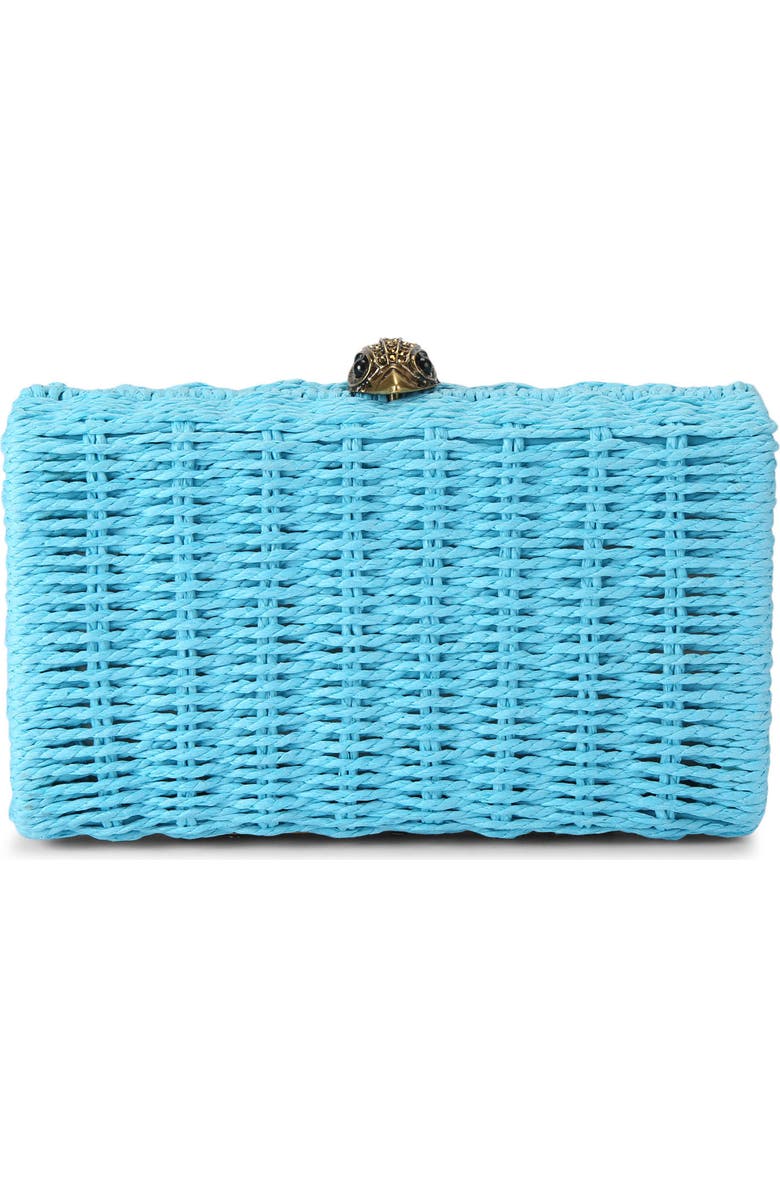 Kurt Geiger London Kensington Woven Frame Clutch, Main, color,