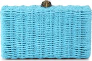 Kurt Geiger London Kensington Woven Frame Clutch